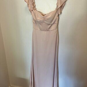 Hayley Paige Soft Rose/Frose Bridesmaid Dress 52155